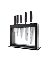 Cuisine::pro Damashiro Emperor Hisa 6-Pc. Knife Block Set