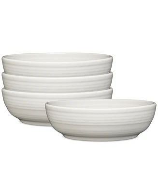 Fiesta White Coupe 6.75" Salad Bowls, Set of 4