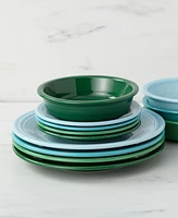 Fiesta Aegean Classic Rim Salad Plates, Set of 4