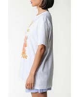 Colourful Rebel Women's Island Life Loosefit Tee