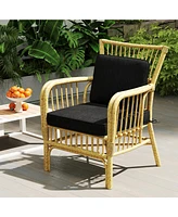 Slickblue 2-Pack Outdoor Patio Cushion Set with Removable Covers