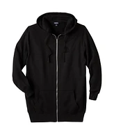 KingSize Big & Tall Longer-Length Fleece Full Zip Hoodie