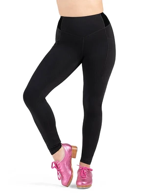 Capezio Women's Velvet Forest Oak Legging