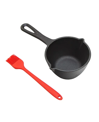 Stansport Pre-Seasoned Cast Iron Basting Pot