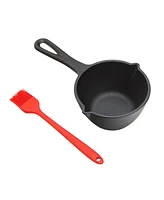 Stansport Pre-Seasoned Cast Iron Basting Pot