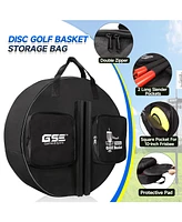 Disc Golf Basket Carrying Bag, Golf Frisbee Basket Transit Bags for 12-Chain/24-Chain Golf Targets Basket