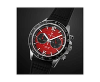 Vincero Men's Apex 42mm Chronograph Watch – Infrared Red Dial