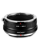 K&F Concept Canon Ef Lenses to Nikon Z Lens Mount Adapter