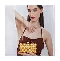 The Ball-Ball Clutch Bag