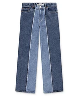 Levi's Big Girls High Rise Baggy Shade Blocked Jeans