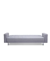 Gold Sparrow 87" Polyester Frankfort Convertible Sofa Bed, Created for Macy's