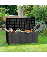 Mondawe 120 Gallon Resin Outdoor Storage Deck Box