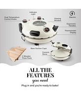 GraniteStone Piezano 12 in. Electric Pizza Oven