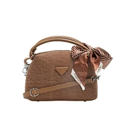 Women's The Denim-Curve Hand Bag - Peanut Brown