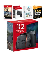 Nintendo Switch 2 Console with Zelda Breath of the Wild, Pro Controller