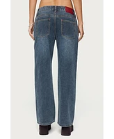 Edikted Women's Ace Relaxed Jeans