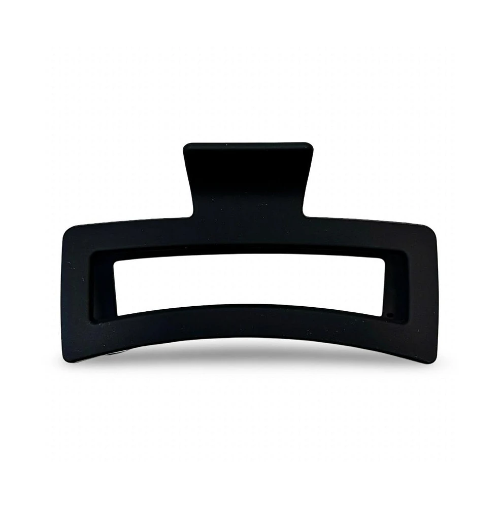 Extra Large Rectangular Claw Clip - Black