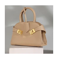 Women's The Small Meridian Hand Bag - Camel Brown