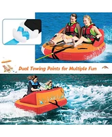 2 Person Water Sport Inflatable Towable Tubes for Boating