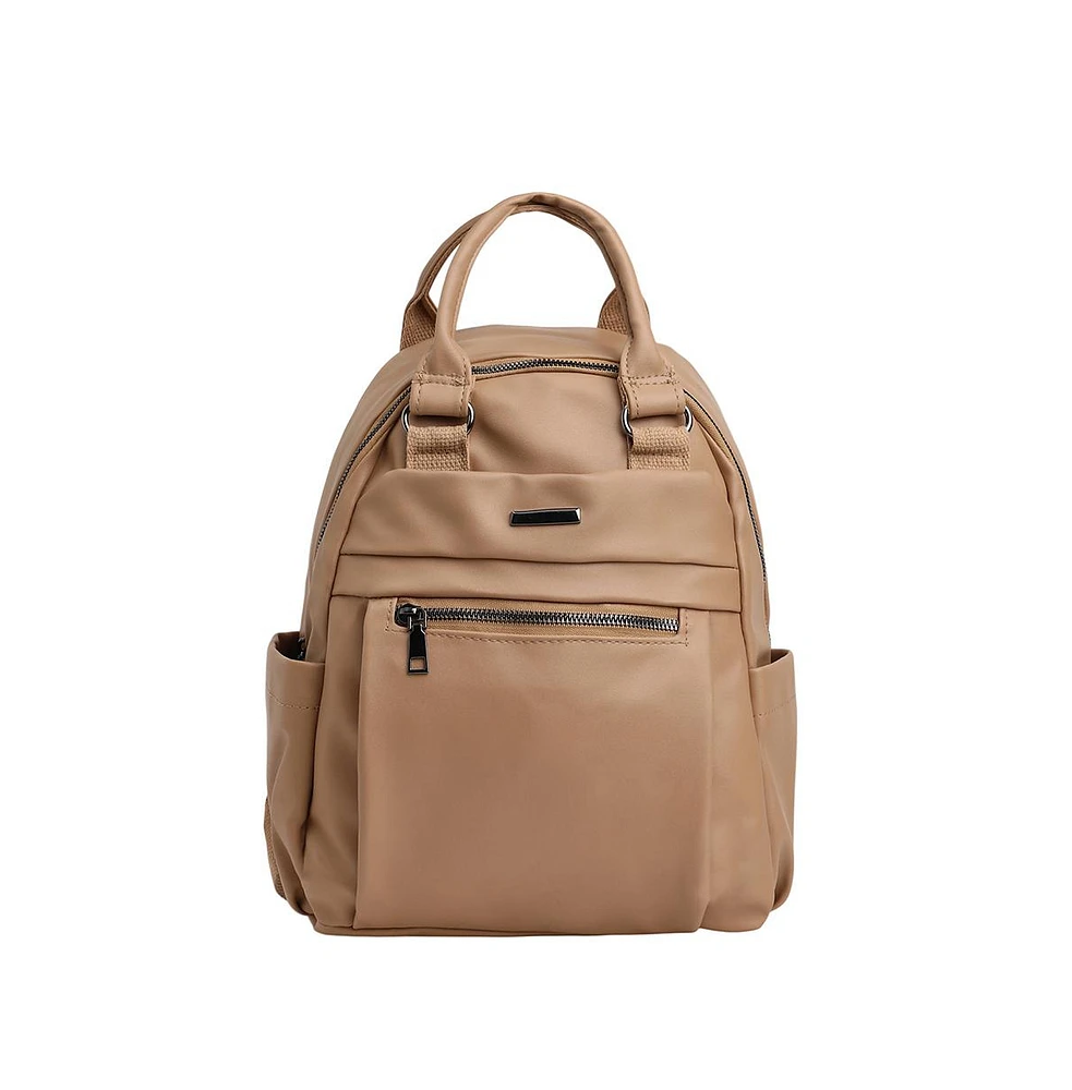 Women's The Top Handle Curve Backpack - Buff Beige