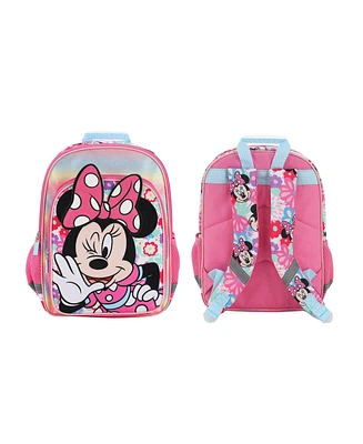Disney's Minnie Mouse 16” Kid's Backpack For School And Travel