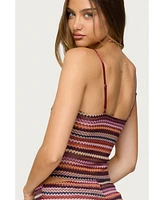 Edikted Women's Zigzag Stripe Tank Top