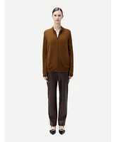 Gobi Cashmere Women's Full-Zip Cashmere Cardigan