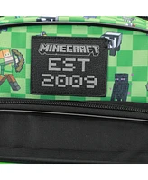 Minecraft Creeper Character 16” Kid's Backpack For School And Travel