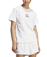adidas Women's Cotton Farmers-Market Graphic T-Shirt