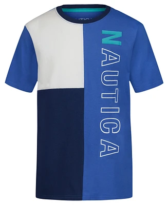 Nautica Big Boys Outlined Short Sleeve T-Shirt