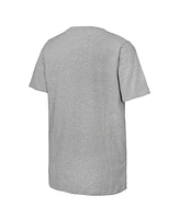 Fanatics Big Boys and Girls Gray Oklahoma City Thunder 2025 Nba Western Conference Champions Locker Room T-Shirt