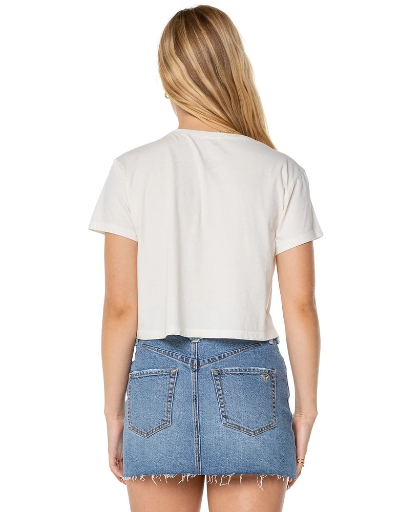 Roxy Juniors' Made The Sun Cotton T-Shirt
