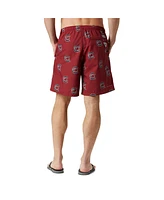 Columbia Men's Garnet South Carolina Gamecocks Backcast Iii Printed Shorts