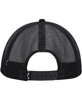 Billabong Men's Heather Gray/Black Walled Trucker Adjustable Snapback Hat