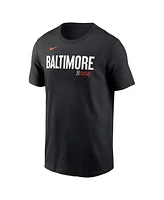 Nike Men's Anthony Santander Black Baltimore Orioles Fuse City Connect Name Number T-Shirt