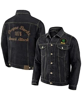 Darius Rucker Collection by Fanatics Men's Black Oregon Ducks Button-Up Denim Jacket