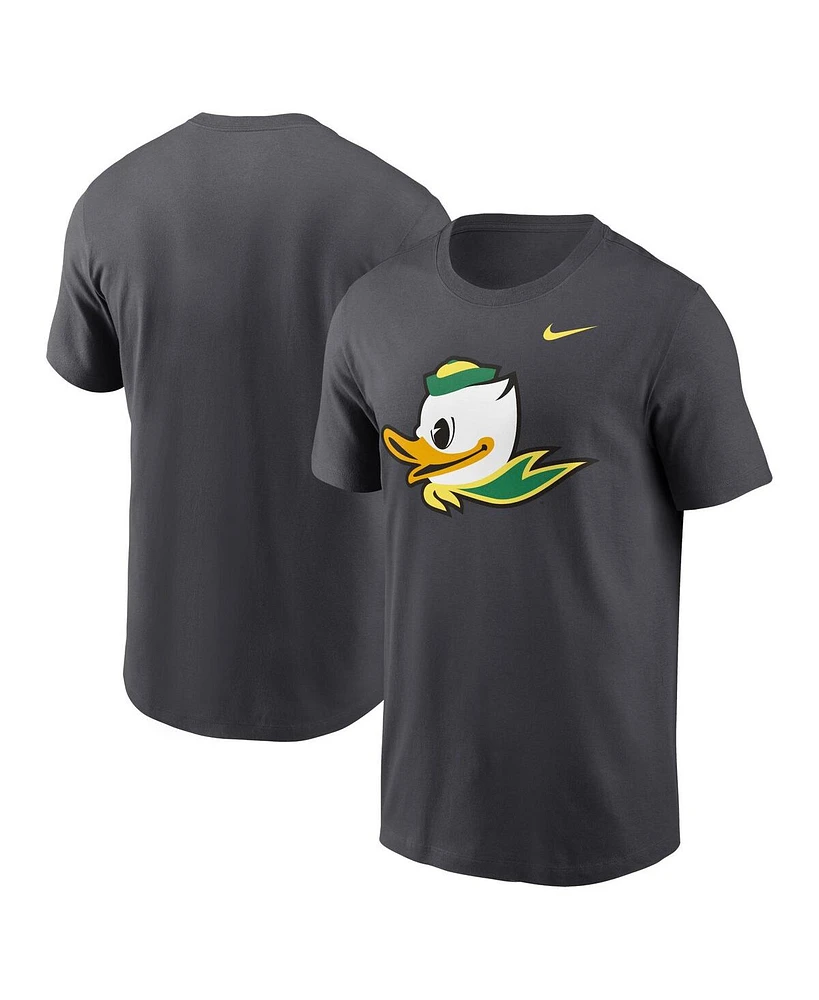 Nike Men's Anthracite Oregon Ducks Primetime Alternate Logo T-Shirt