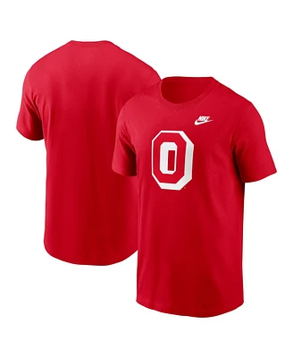 Nike Men's Scarlet Ohio State Buckeyes Legacy Alternate Logo T-Shirt