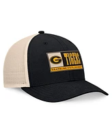 Top of the World Men's Black/Natural Grambling Tigers Bennett Trucker Adjustable Hat