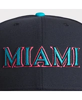 Nike Men's Black Miami Marlins 2025 City Connect Performance Fitted Hat