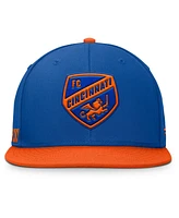 Fanatics Men's Blue Fc Cincinnati Sitter Snapback Hat