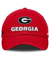 Nike Men's Red Georgia Bulldogs 2025 Sideline Club Adjustable Hat