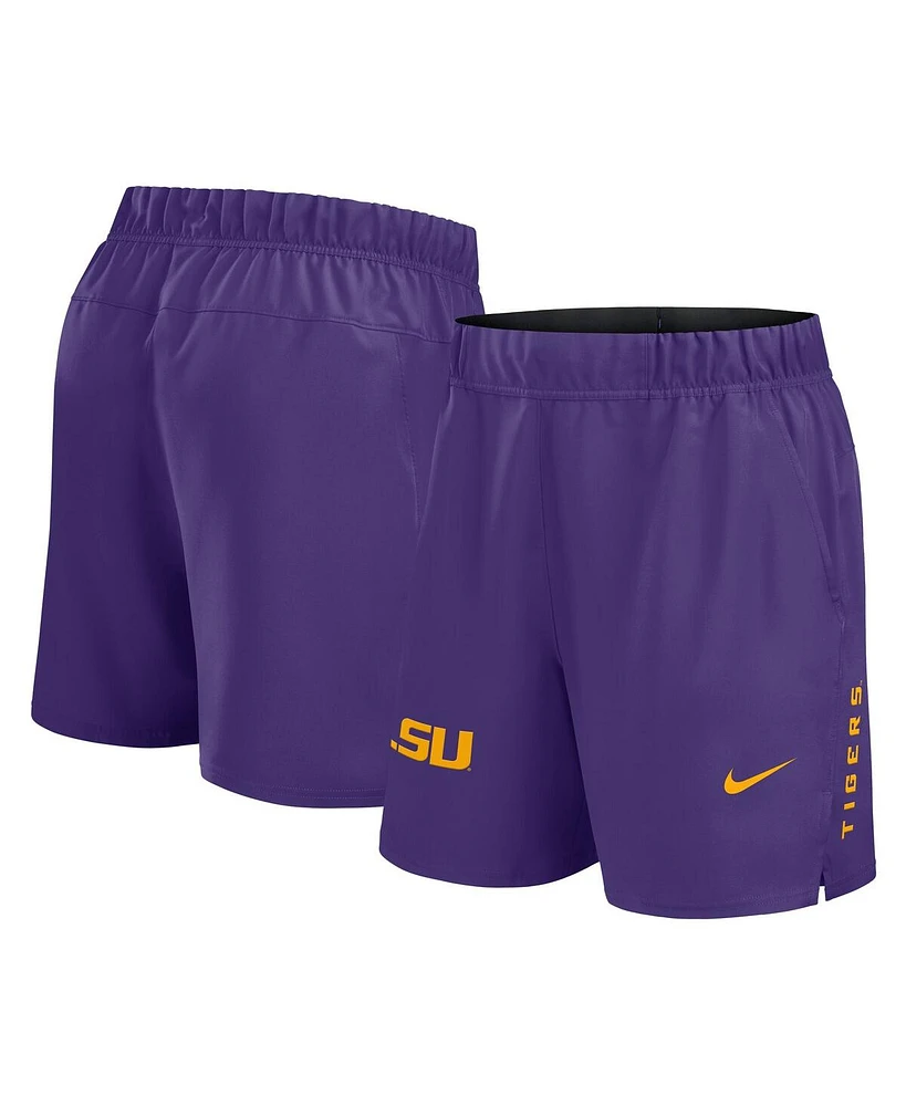 Nike Men's Purple Lsu Tigers Primetime Woven Victory Performance Shorts