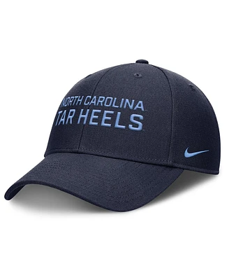 Nike Men's Navy North Carolina Tar Heels Rise Practice Adjustable Hat