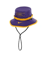 Nike Men's Purple Lsu Tigers 2025 Sideline Apex Boonie Bucket Hat