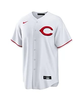 Nike Men's Elly De La Cruz White Cincinnati Reds Alternate 2 Replica 2.0 Player Jersey