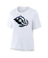 Fanatics Women's White Utah Mammoth Primary Logo Legacy T-Shirt