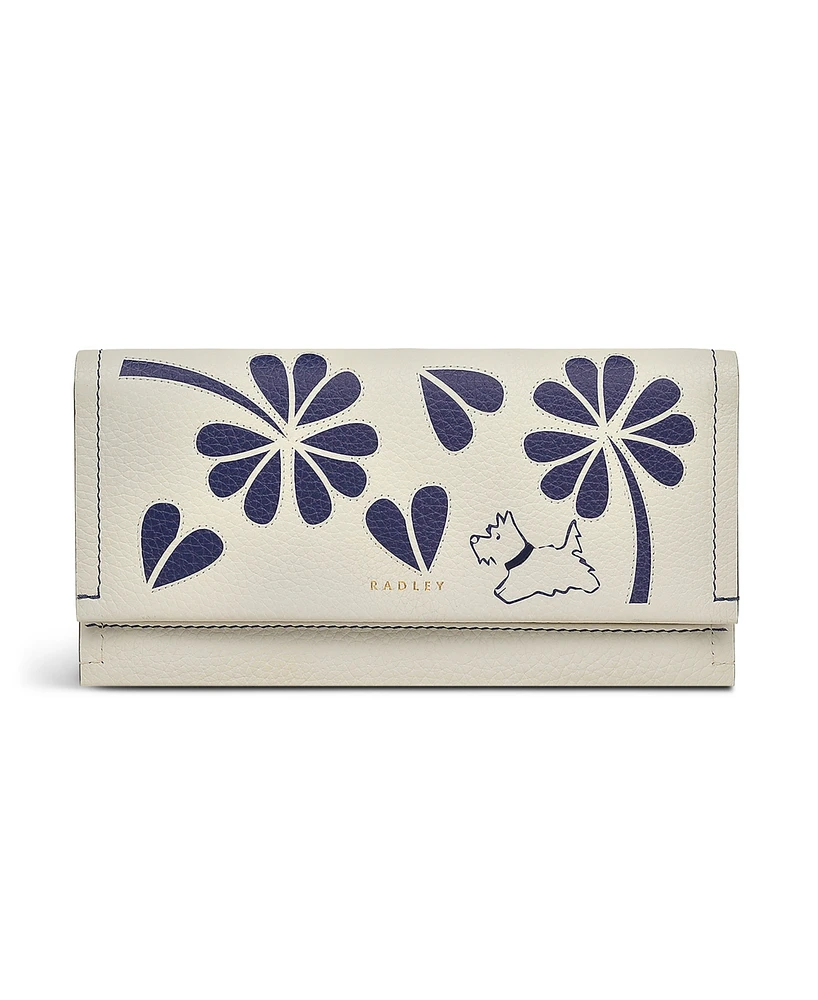 Radley London Cut Out Floral Flap Over Wallet