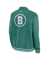Nike Men's Green Boston Red Sox 2025 City Connect Authentic Collection Full-Zip Bomber Jacket