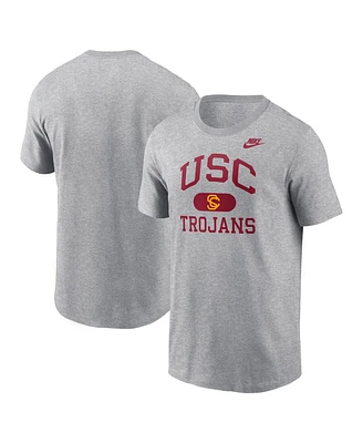 Nike Men's Heather Charcoal Usc Trojans Legacy Alma Mater T-Shirt